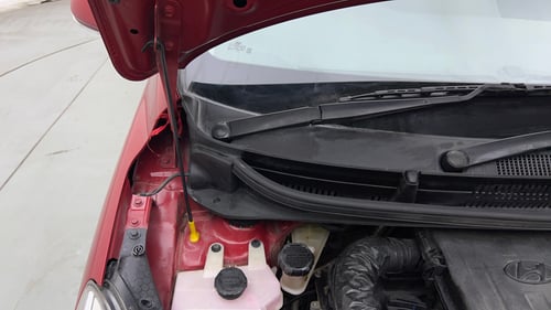Used 2022 Hyundai Aura SX Plus 1.2 AMT Petrol Petrol Automatic engine ENGINE RIGHT SIDE HINGE & APRON VIEW