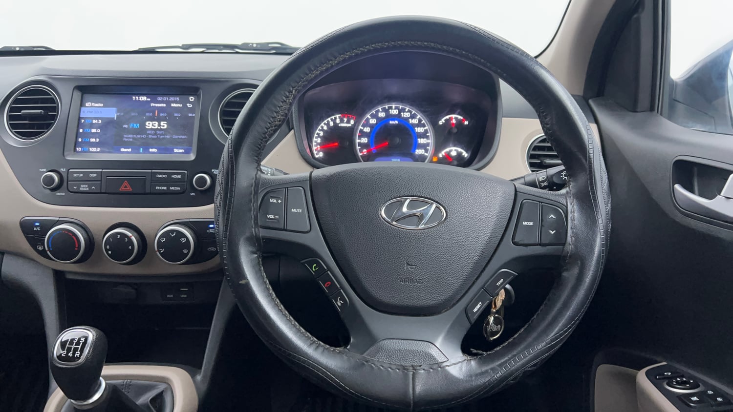 Used 2020 Hyundai Grand i10 Sportz 1.2 Kappa VTVT Petrol Manual interior STEERING VIEW