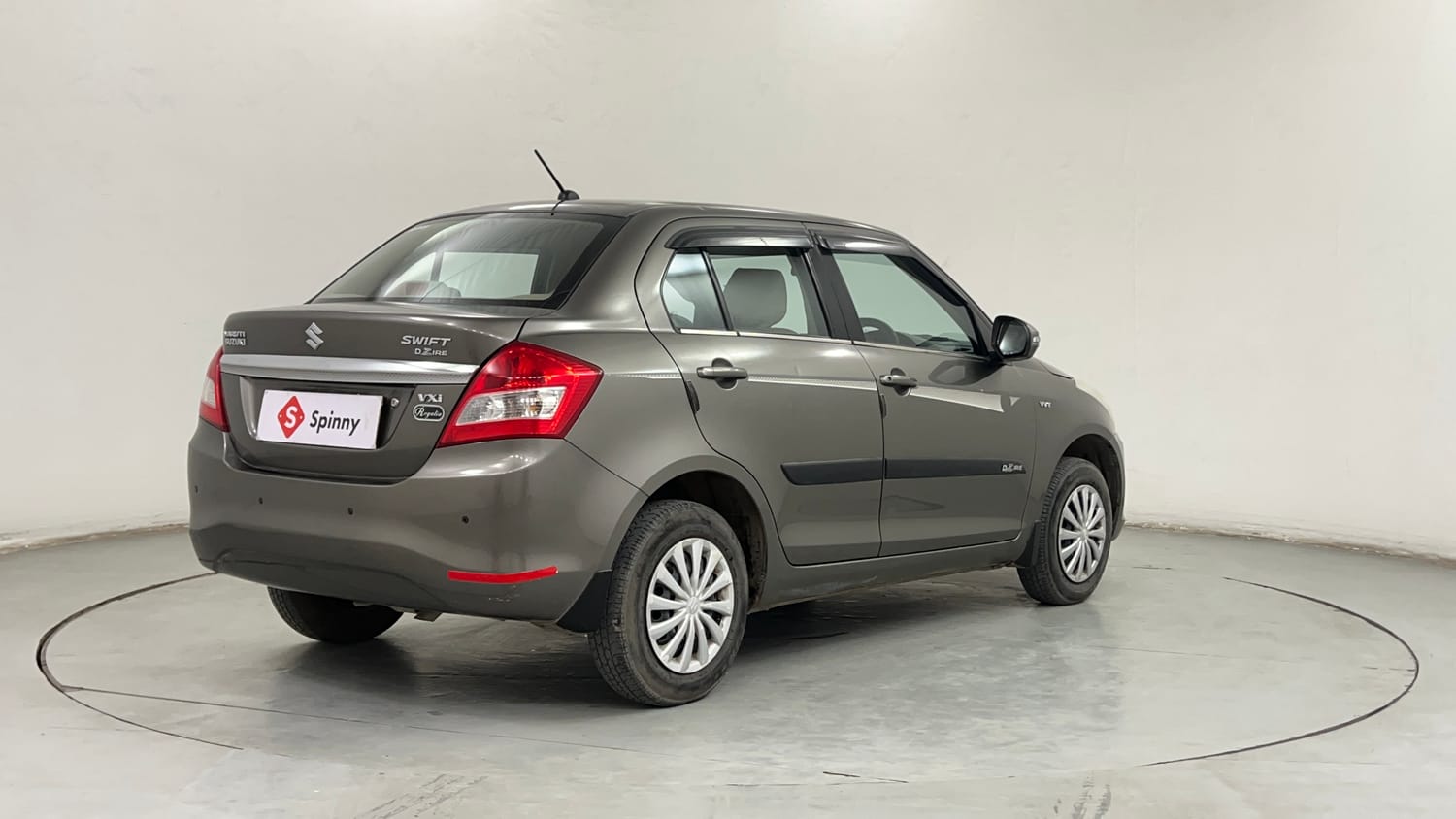 Used 2015 Maruti Suzuki Swift Dzire VXI Petrol Manual exterior RIGHT REAR CORNER VIEW