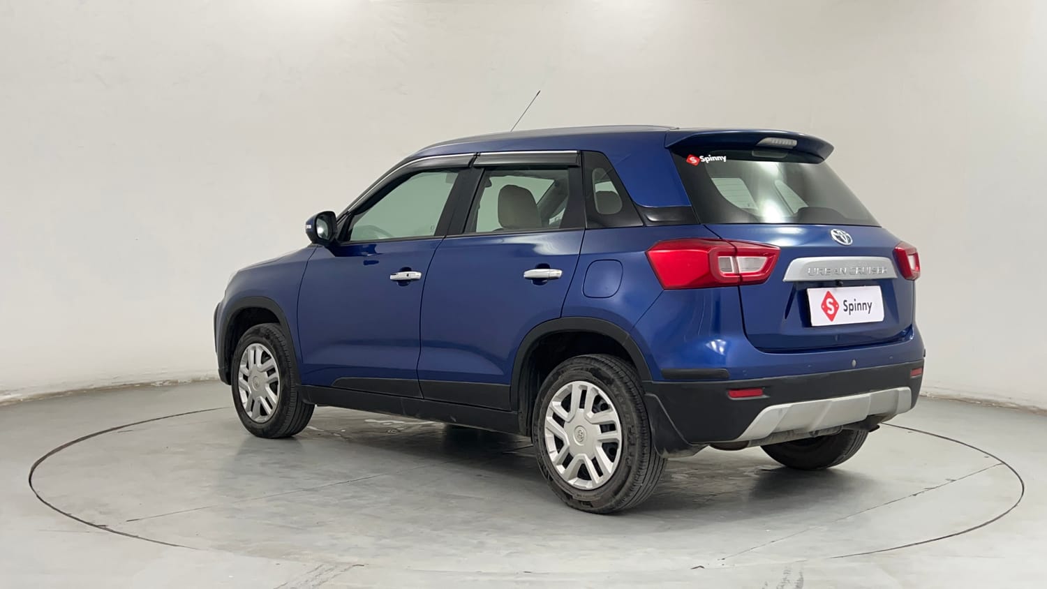 Used 2021 Toyota Urban Cruiser Mid Grade AT Petrol Automatic exterior LEFT REAR CORNER VIEW