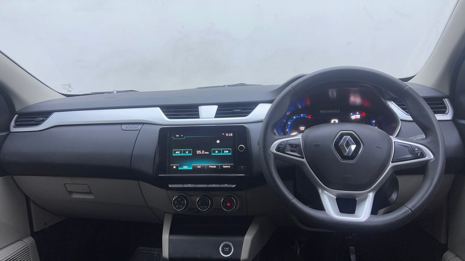 Used 2023 Renault Triber RXZ Petrol Manual interior DASHBOARD VIEW
