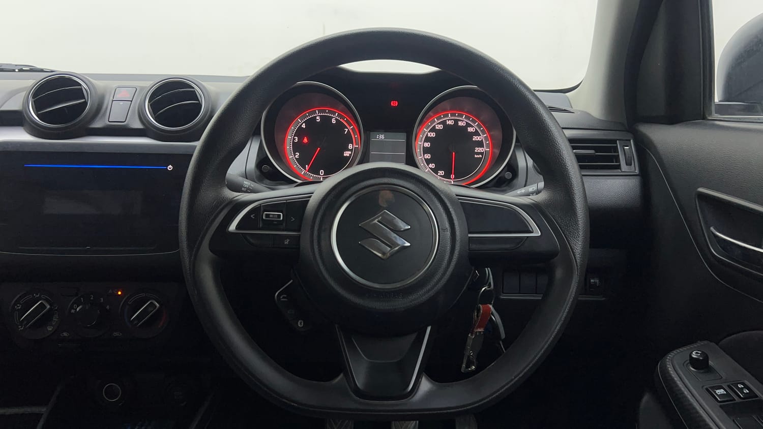 Used 2022 Maruti Suzuki Swift VXi Petrol Manual interior STEERING VIEW