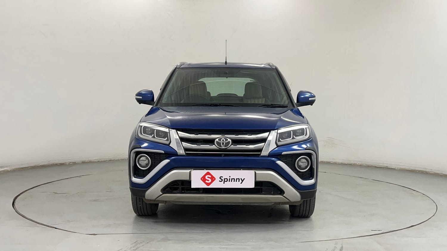 Used 2021 Toyota Urban Cruiser Mid Grade AT Petrol Automatic exterior FRONT VIEW
