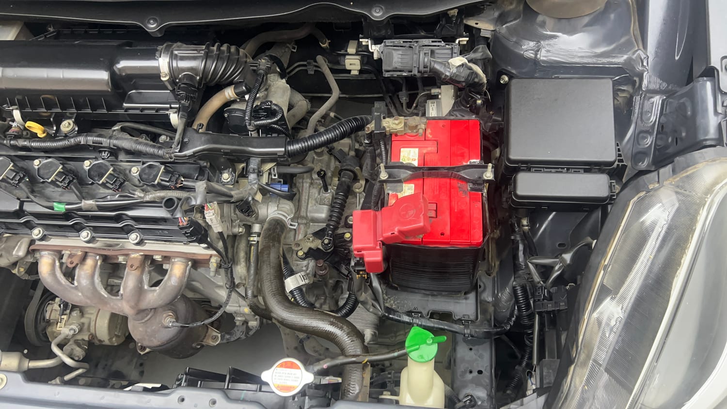 Used 2018 Maruti Suzuki Baleno Alpha 1.2 AT Petrol Automatic engine ENGINE LEFT SIDE VIEW