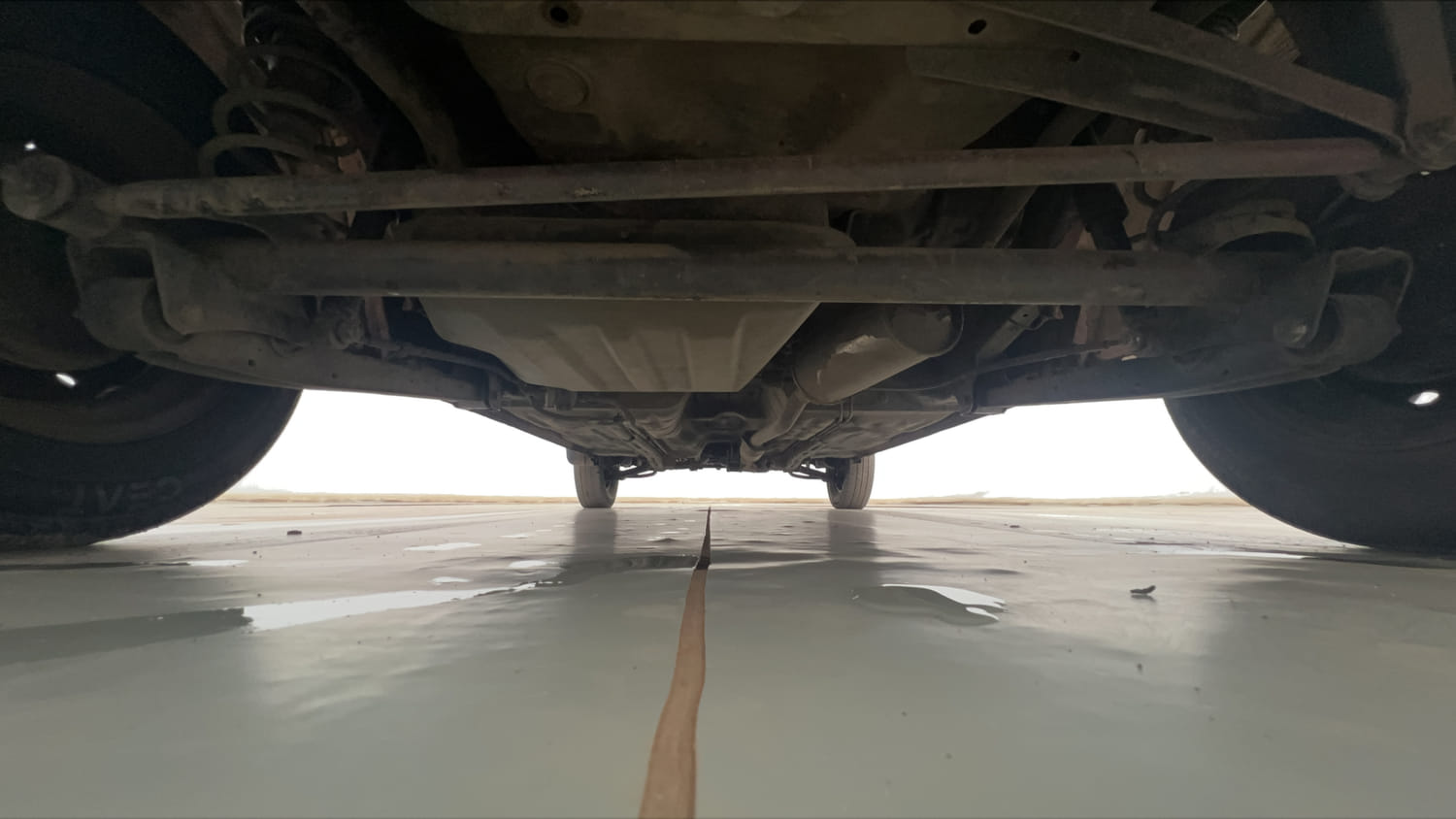 Used 2017 Maruti Suzuki Alto 800 LXi Petrol Manual extra REAR UNDERBODY VIEW (TAKEN FROM REAR)
