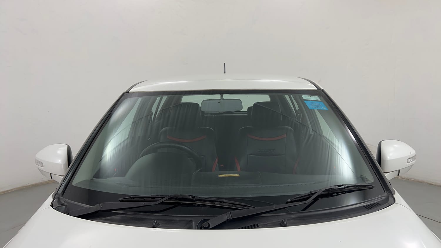 Used 2017 Maruti Suzuki Swift VXi Petrol Manual exterior FRONT WINDSHIELD VIEW
