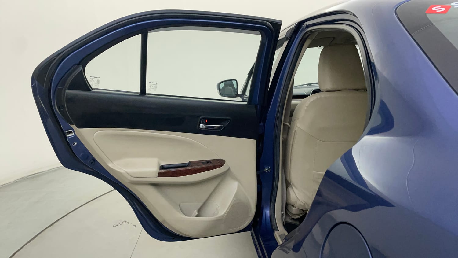 Used 2018 Maruti Suzuki Dzire VXi AMT Petrol Automatic interior LEFT REAR DOOR OPEN VIEW