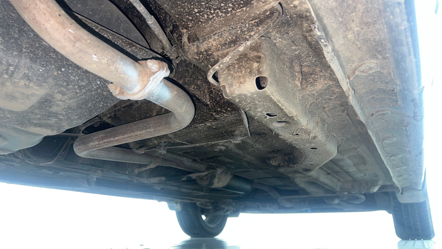 Used 2021 Tata Tigor XZA Plus Petrol Automatic extra REAR RIGHT UNDERBODY VIEW