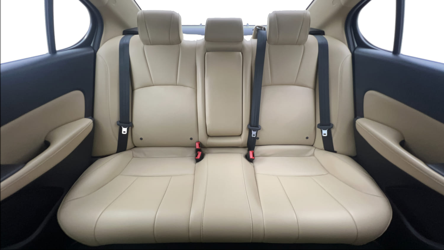 Used 2023 Honda City ZX Petrol CVT Petrol Automatic interior REAR SEAT CONDITION VIEW