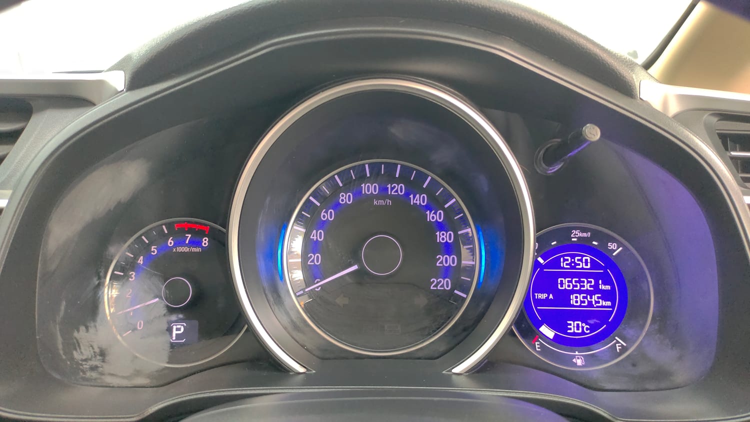 Used 2020 Honda Jazz ZX CVT Petrol Automatic interior CLUSTERMETER VIEW