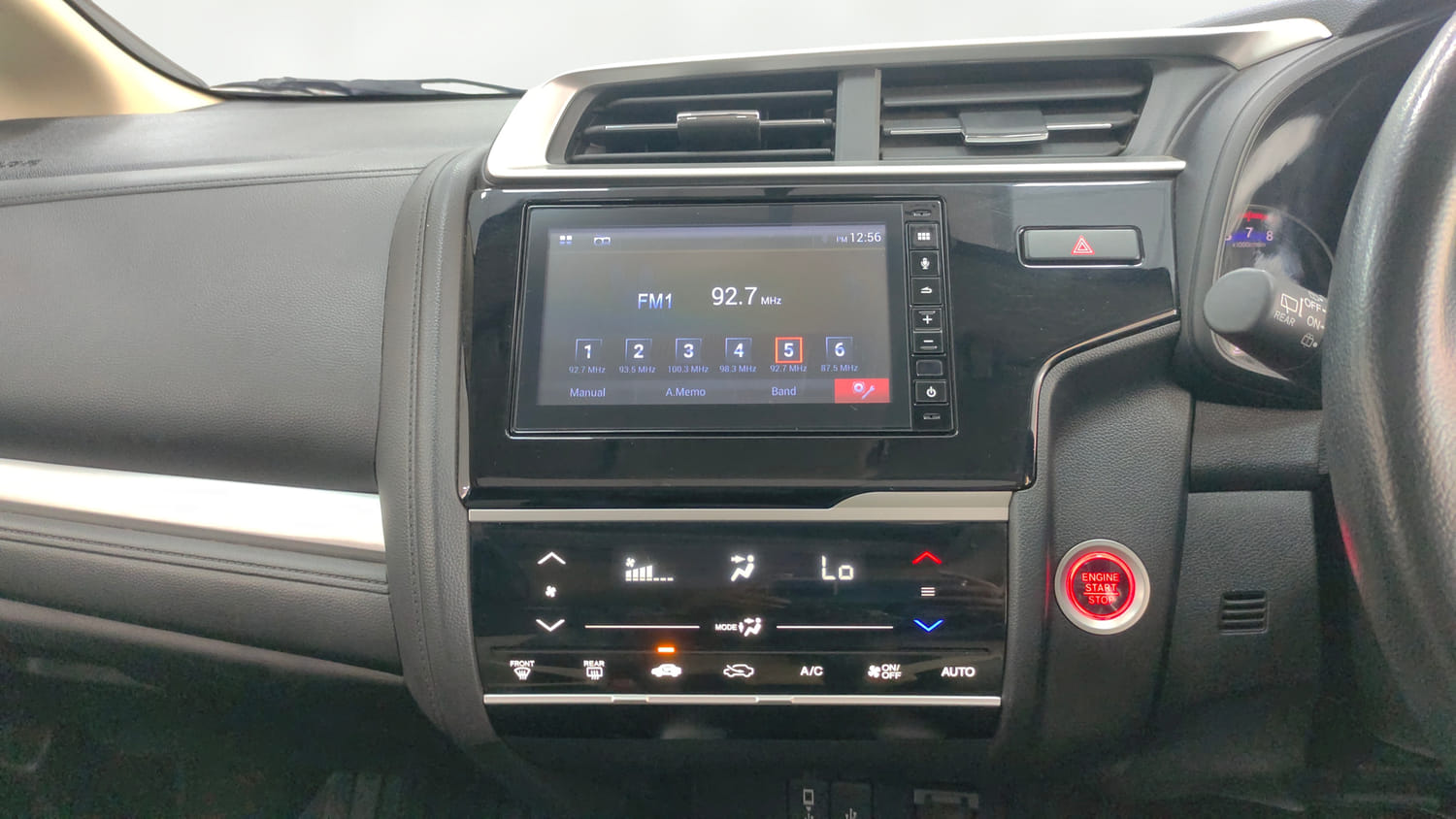 Used 2020 Honda Jazz ZX CVT Petrol Automatic interior MUSIC SYSTEM & AC CONTROL VIEW