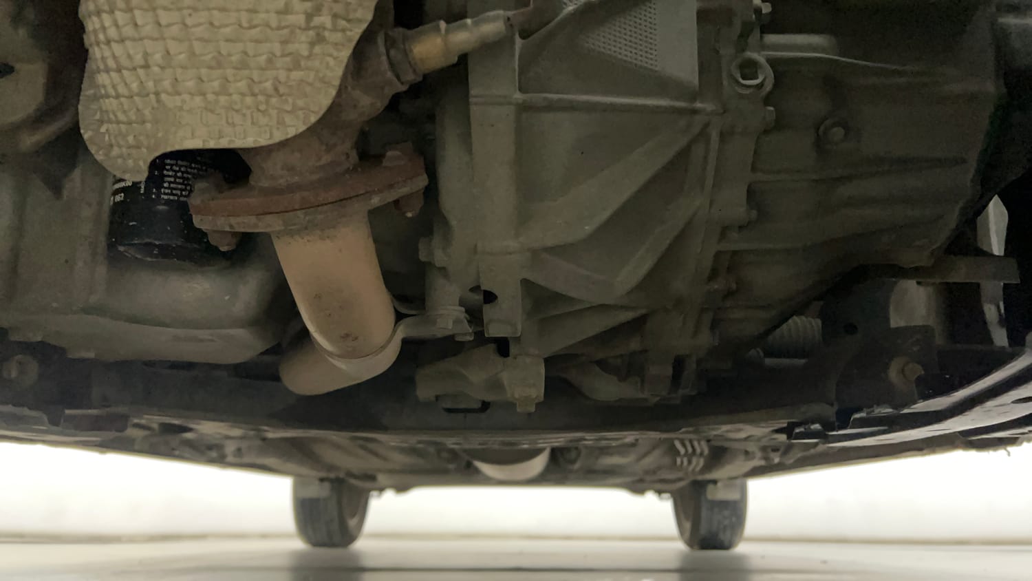 Used 2017 Maruti Suzuki Baleno RS 1.0 Petrol Manual extra FRONT LEFT UNDERBODY VIEW