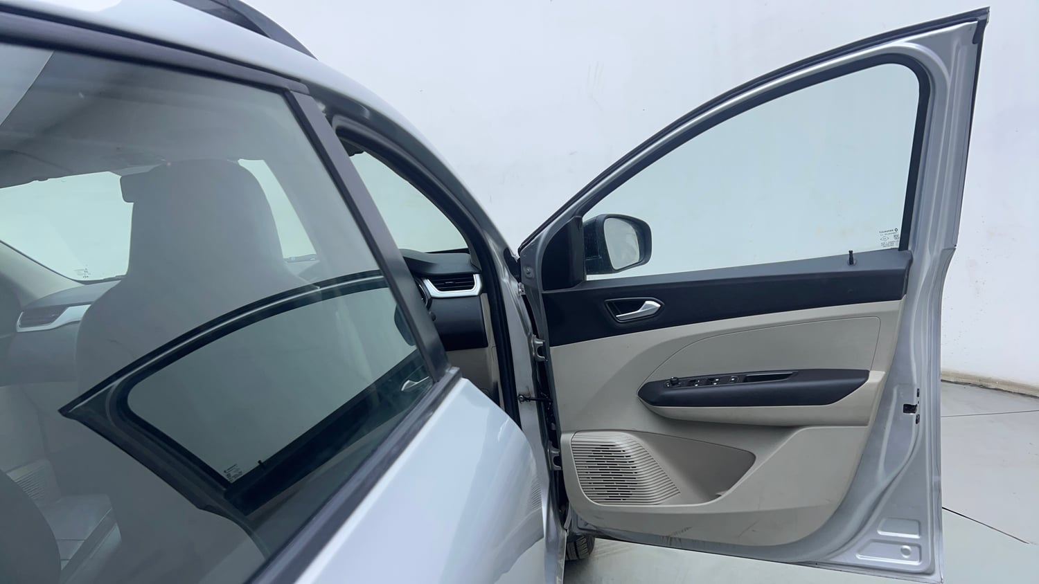 Used 2023 Renault Triber RXZ Petrol Manual interior RIGHT FRONT DOOR OPEN VIEW