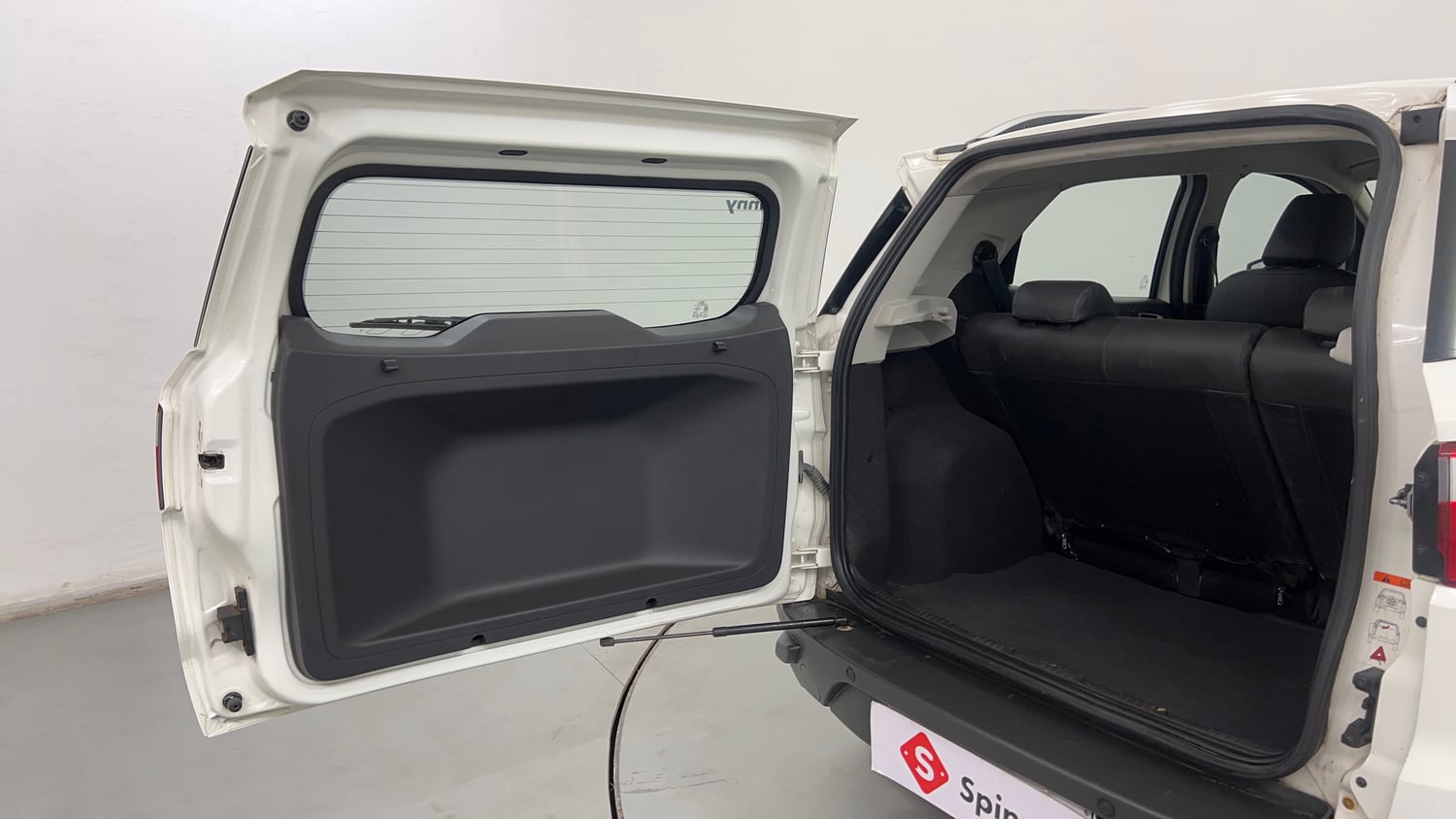 Used 2017 Ford EcoSport Titanium 1.5L Ti-VCT AT Petrol Automatic interior DICKY DOOR OPEN VIEW