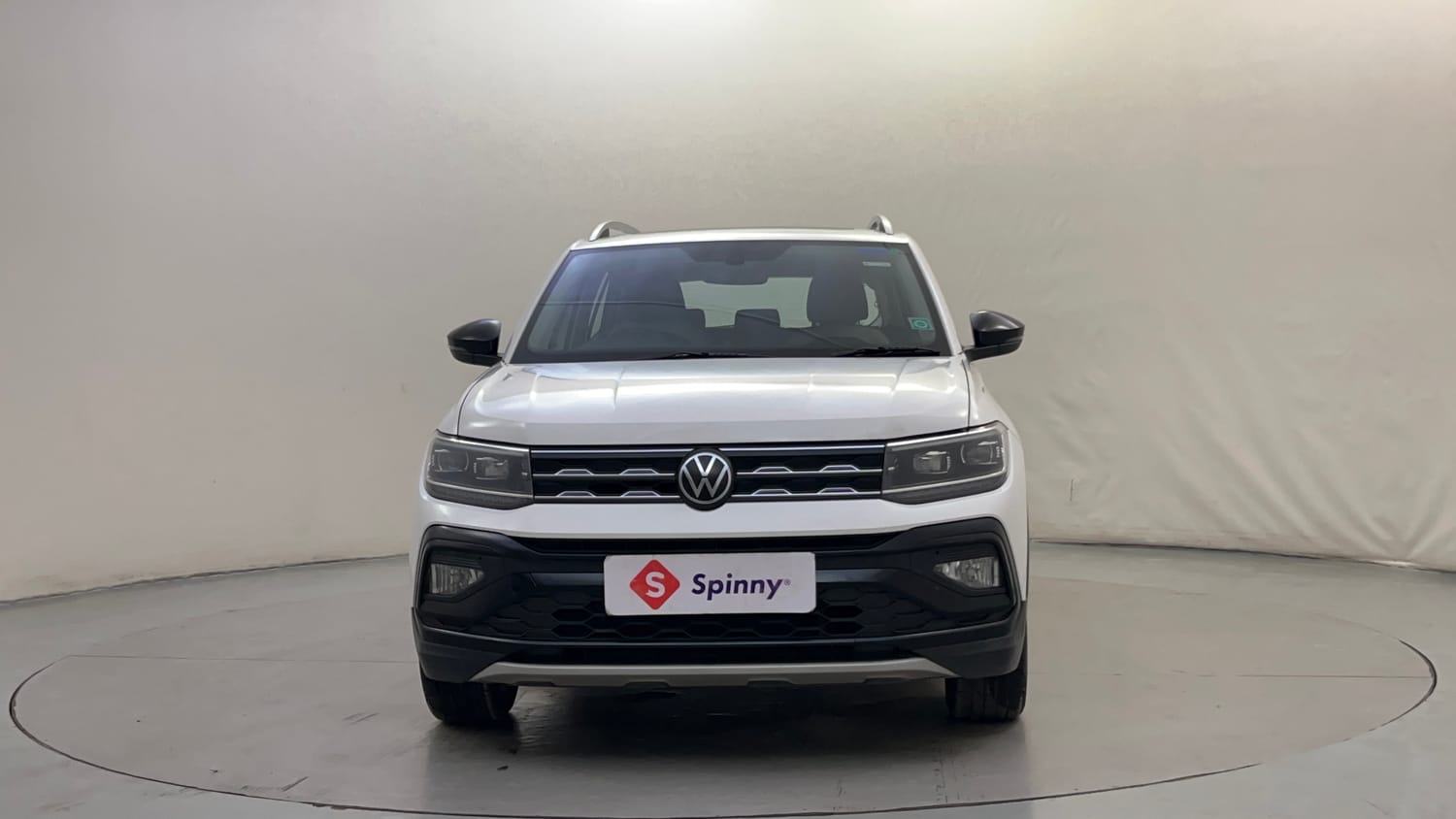 Used 2023 Volkswagen Taigun Topline 1.0 TSI AT Petrol Automatic exterior FRONT VIEW