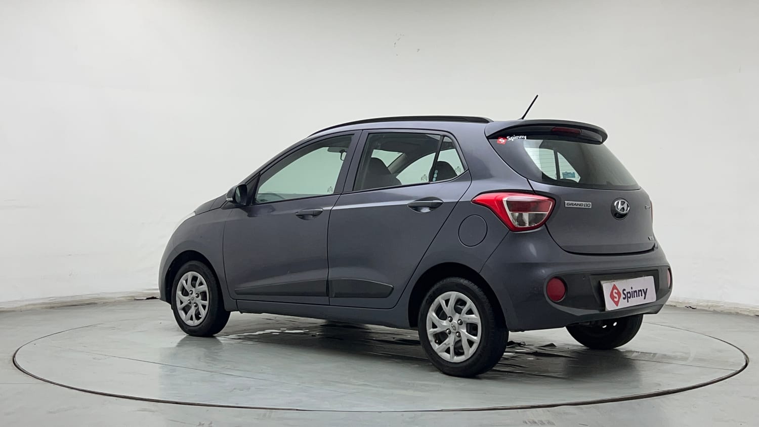 Used 2019 Hyundai Grand i10 Sportz 1.2 Kappa VTVT Petrol Manual exterior LEFT REAR CORNER VIEW