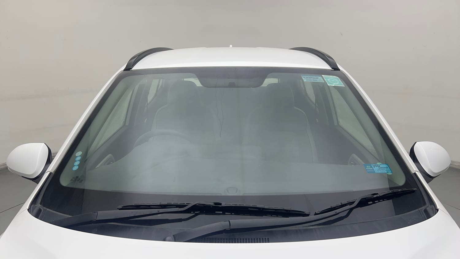 Used 2023 Hyundai Grand i10 Nios Sportz 1.2 Kappa VTVT Petrol Manual exterior FRONT WINDSHIELD VIEW