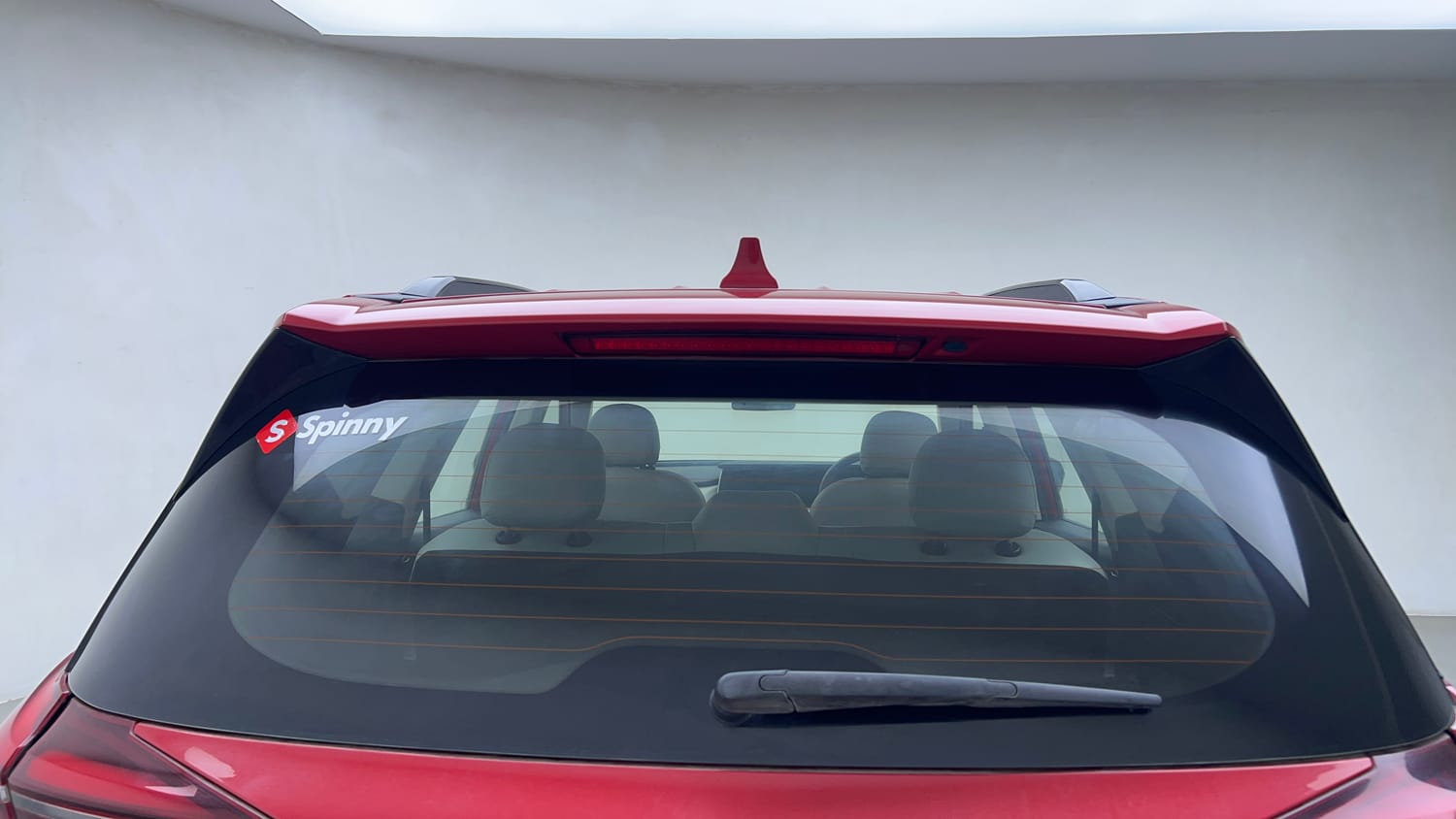 Used 2022 Mahindra XUV700 AX 5 Petrol AT 5 STR Petrol Automatic exterior BACK WINDSHIELD VIEW