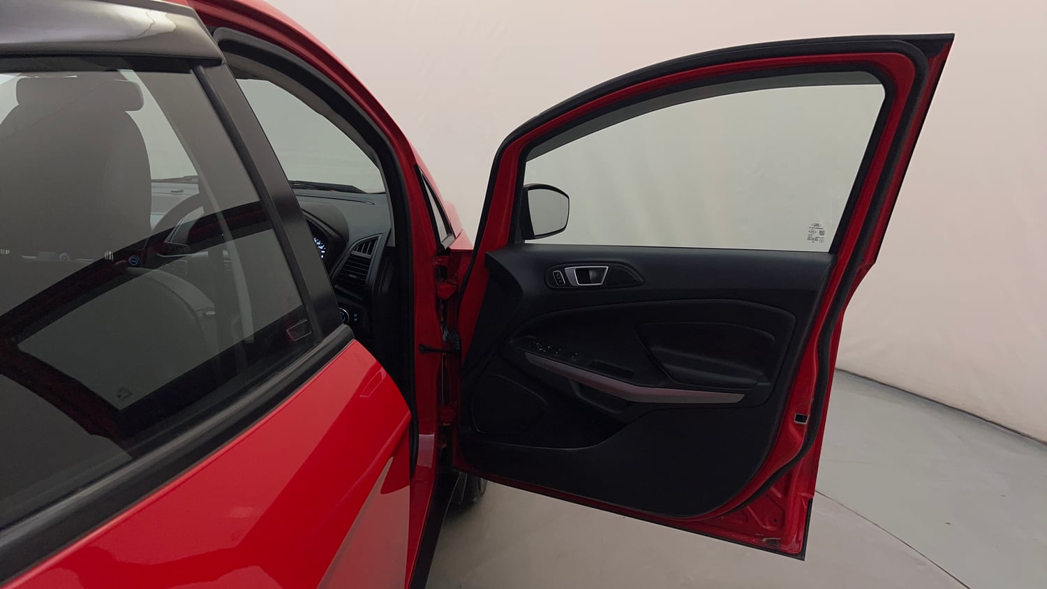 Used 2018 Ford EcoSport Titanium + 1.5L TDCi Diesel Manual interior RIGHT FRONT DOOR OPEN VIEW