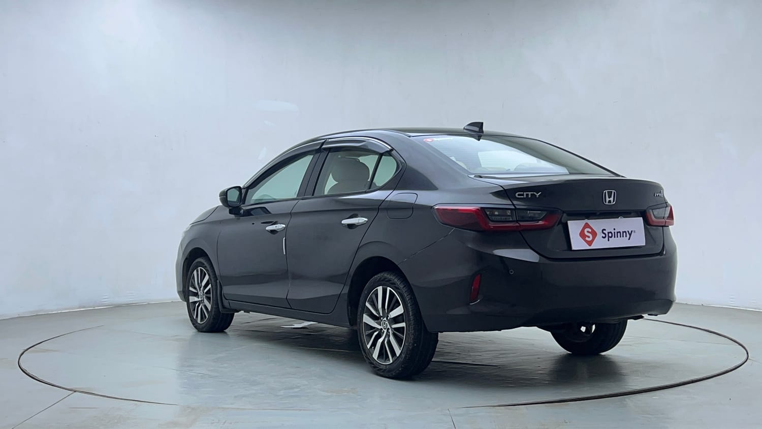 Used 2021 Honda City ZX CVT Petrol Petrol Automatic exterior LEFT REAR CORNER VIEW