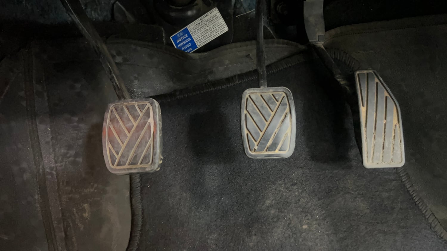 Used 2020 Maruti Suzuki Baleno Zeta Petrol Manual interior PEDALS VIEW