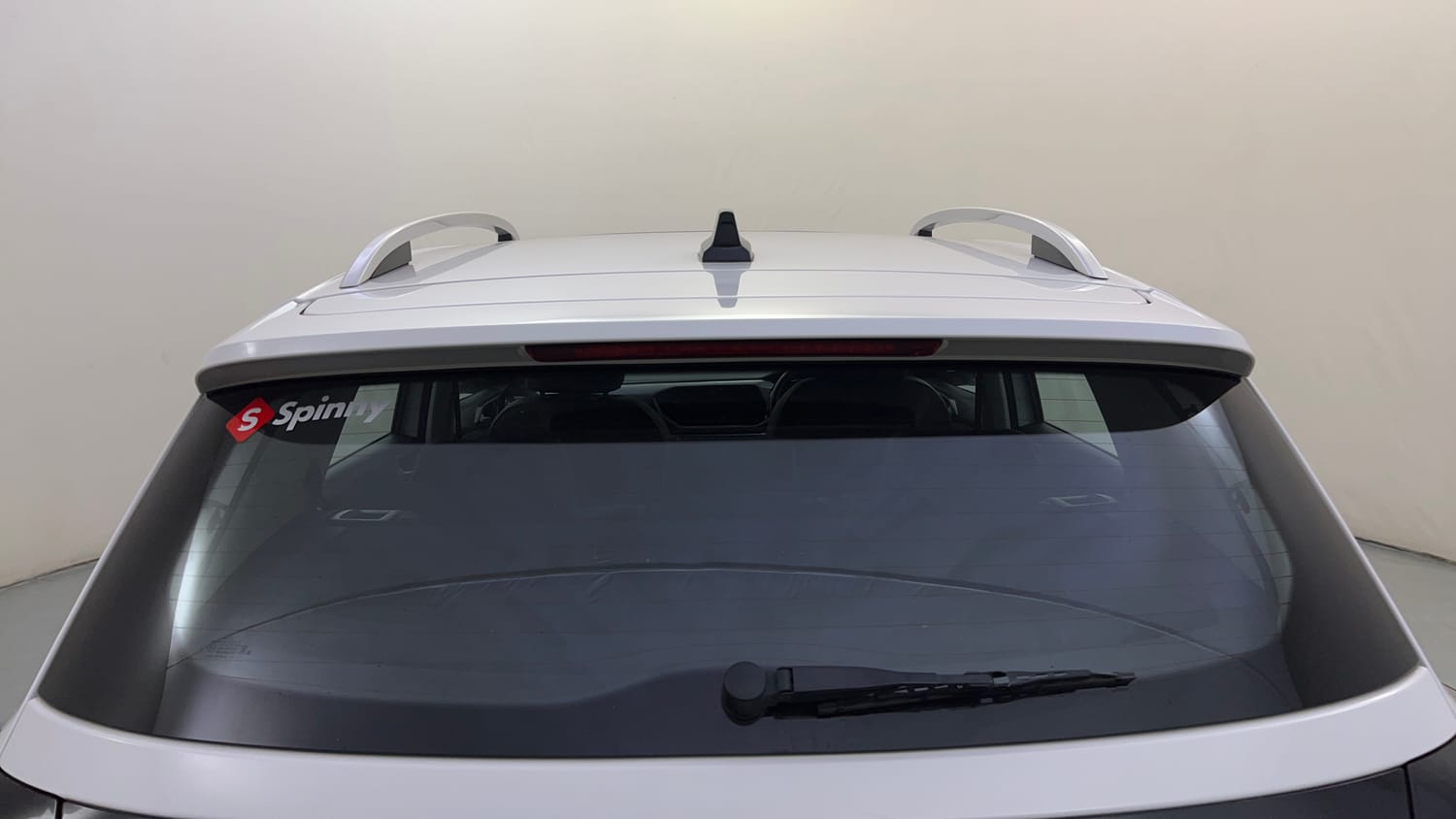 Used 2023 Volkswagen Taigun Topline 1.0 TSI AT Petrol Automatic exterior BACK WINDSHIELD VIEW