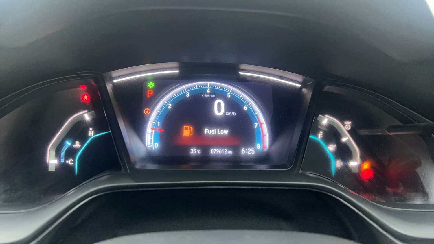 Used 2019 Honda Civic VX CVT Petrol Petrol Automatic interior CLUSTERMETER VIEW
