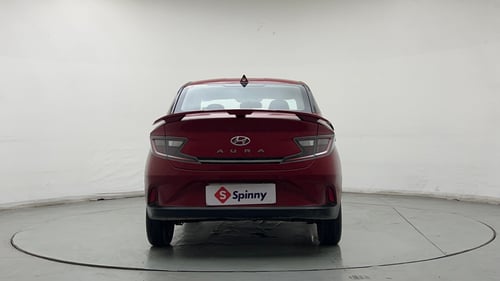 Used 2022 Hyundai Aura SX Plus 1.2 AMT Petrol Petrol Automatic exterior BACK VIEW