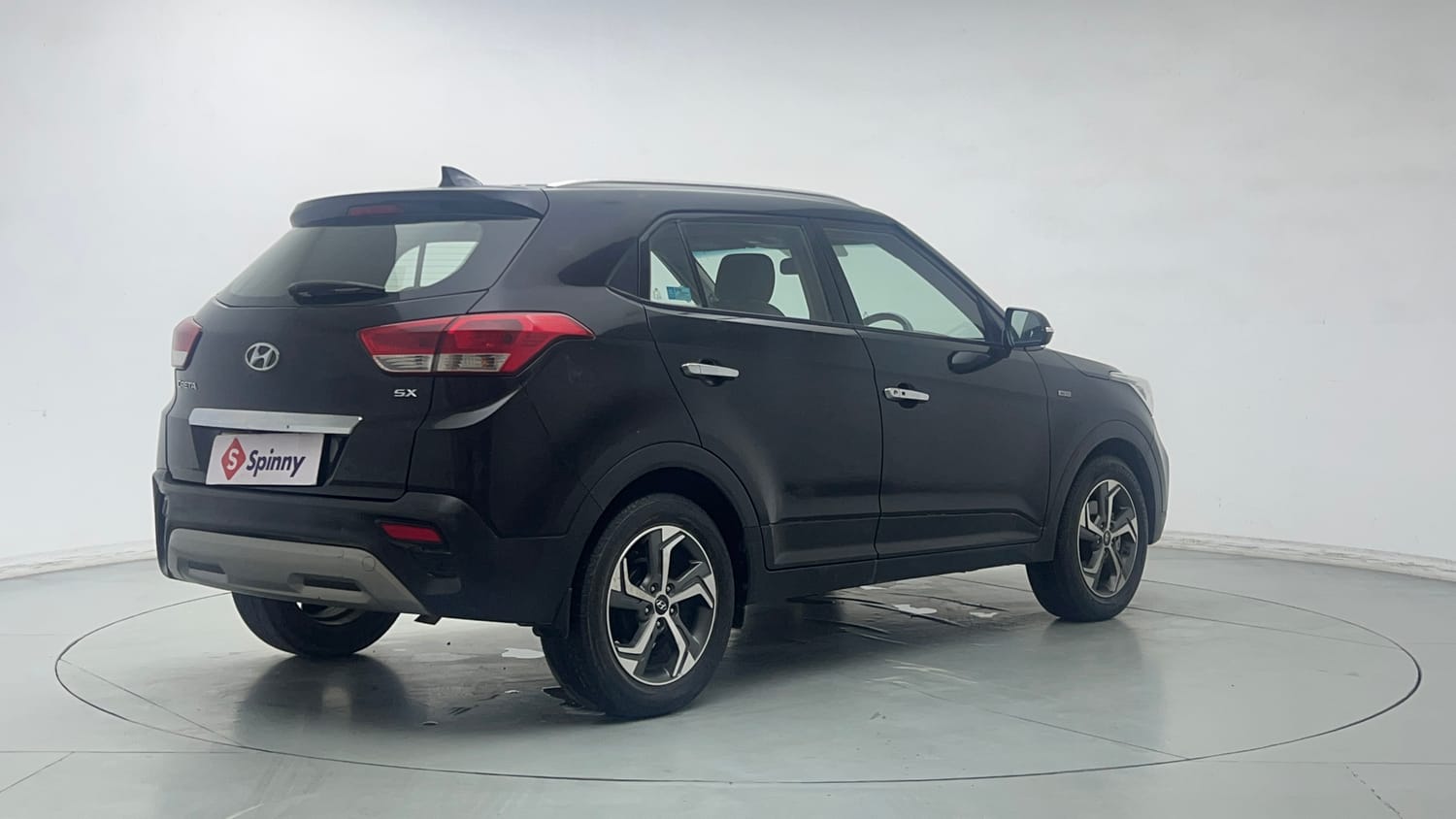 Used 2018 Hyundai Creta SX 1.6 AT Petrol Petrol Automatic exterior RIGHT REAR CORNER VIEW