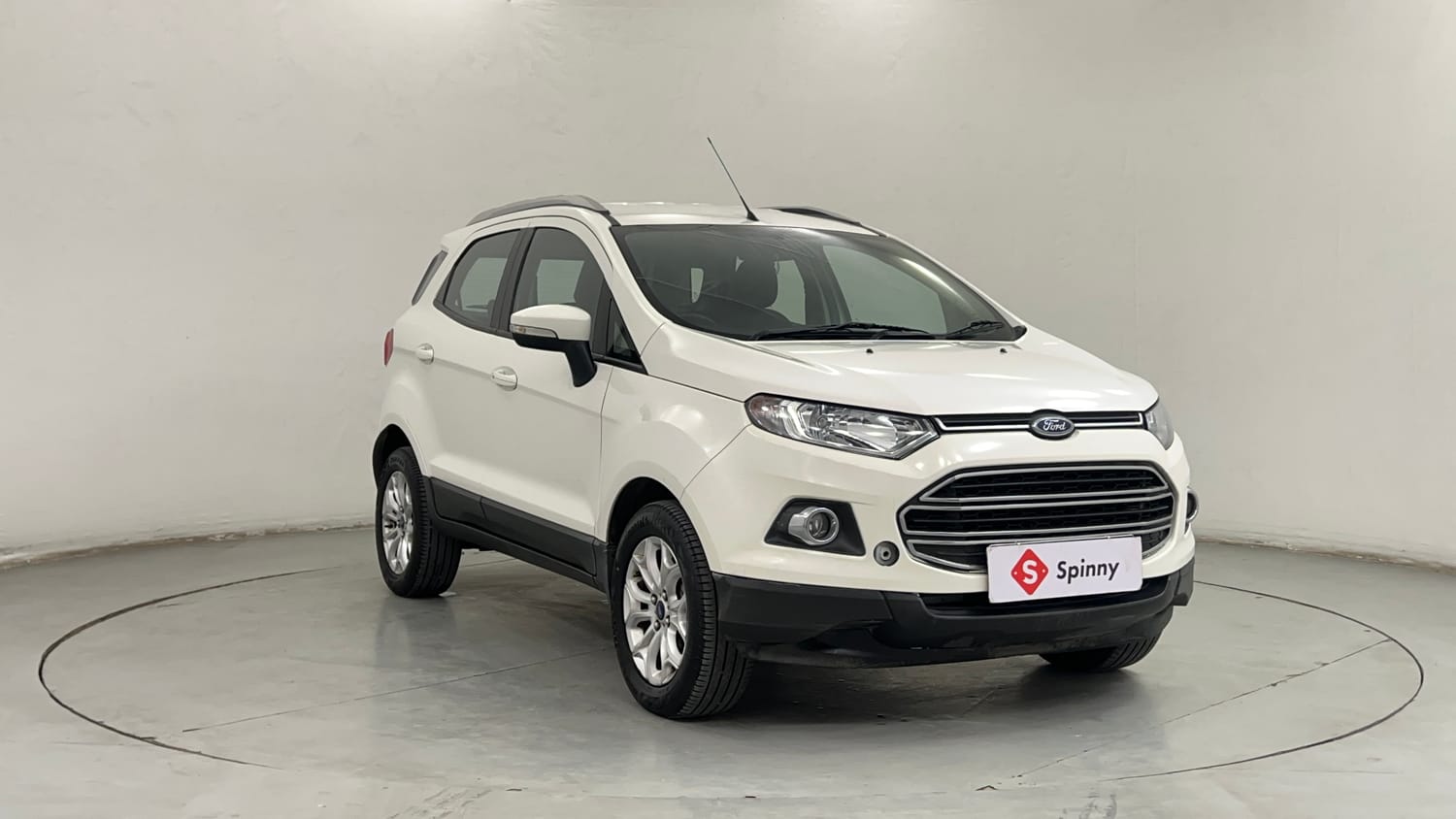 Used 2017 Ford EcoSport Titanium 1.5L Ti-VCT AT Petrol Automatic exterior RIGHT FRONT CORNER VIEW