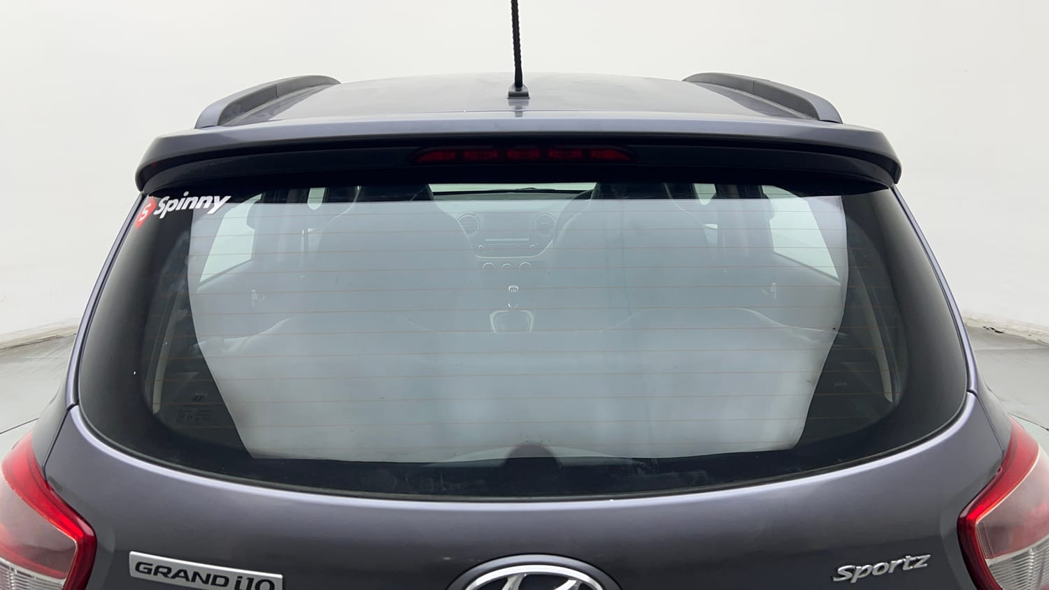 Used 2019 Hyundai Grand i10 Sportz 1.2 Kappa VTVT Petrol Manual exterior BACK WINDSHIELD VIEW