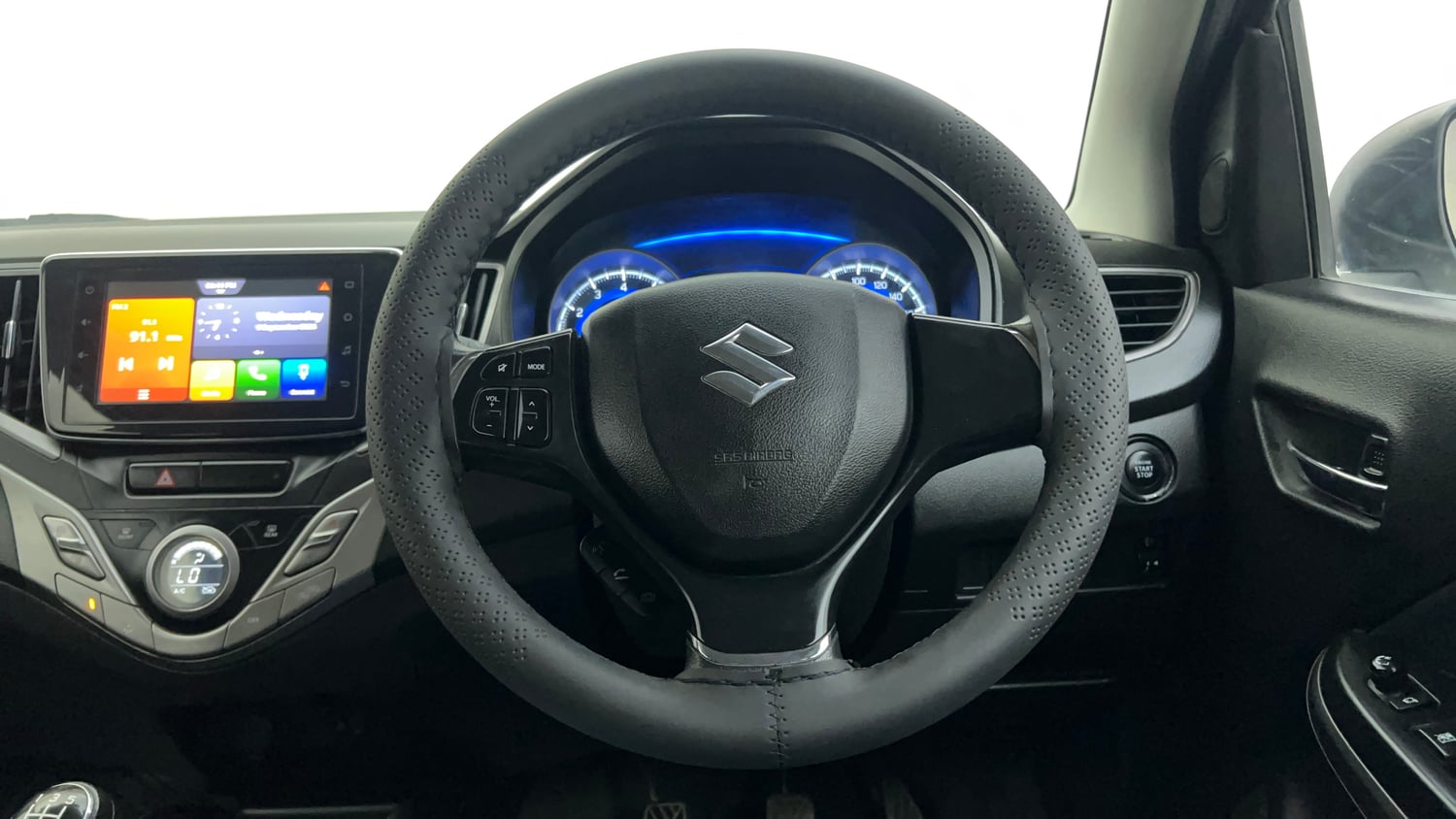 Used 2020 Maruti Suzuki Baleno Zeta Petrol Manual interior STEERING VIEW