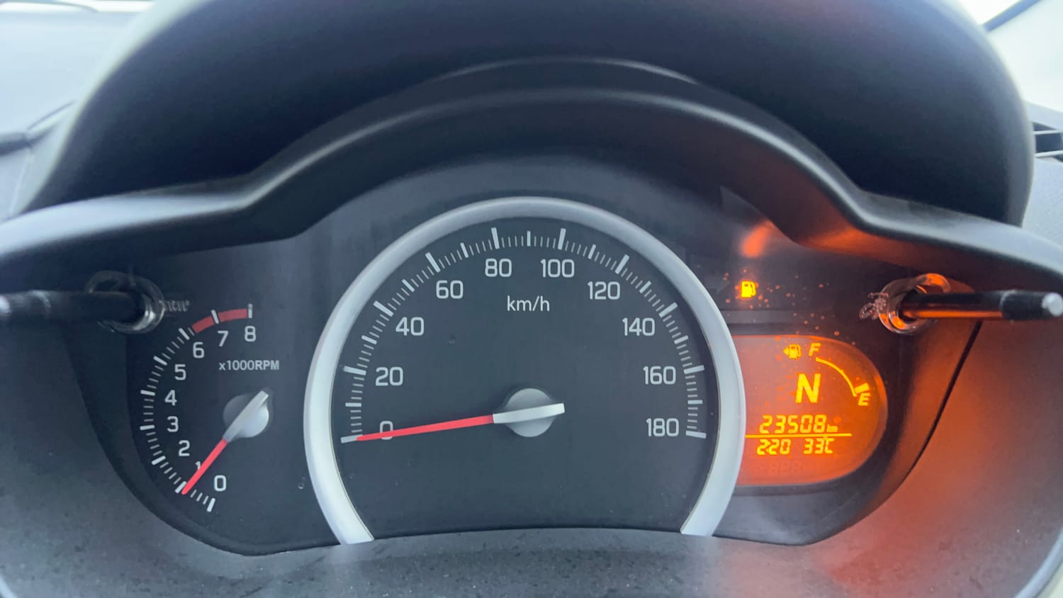 Used 2017 Maruti Suzuki Celerio ZXI (O) AMT Petrol Automatic interior CLUSTERMETER VIEW