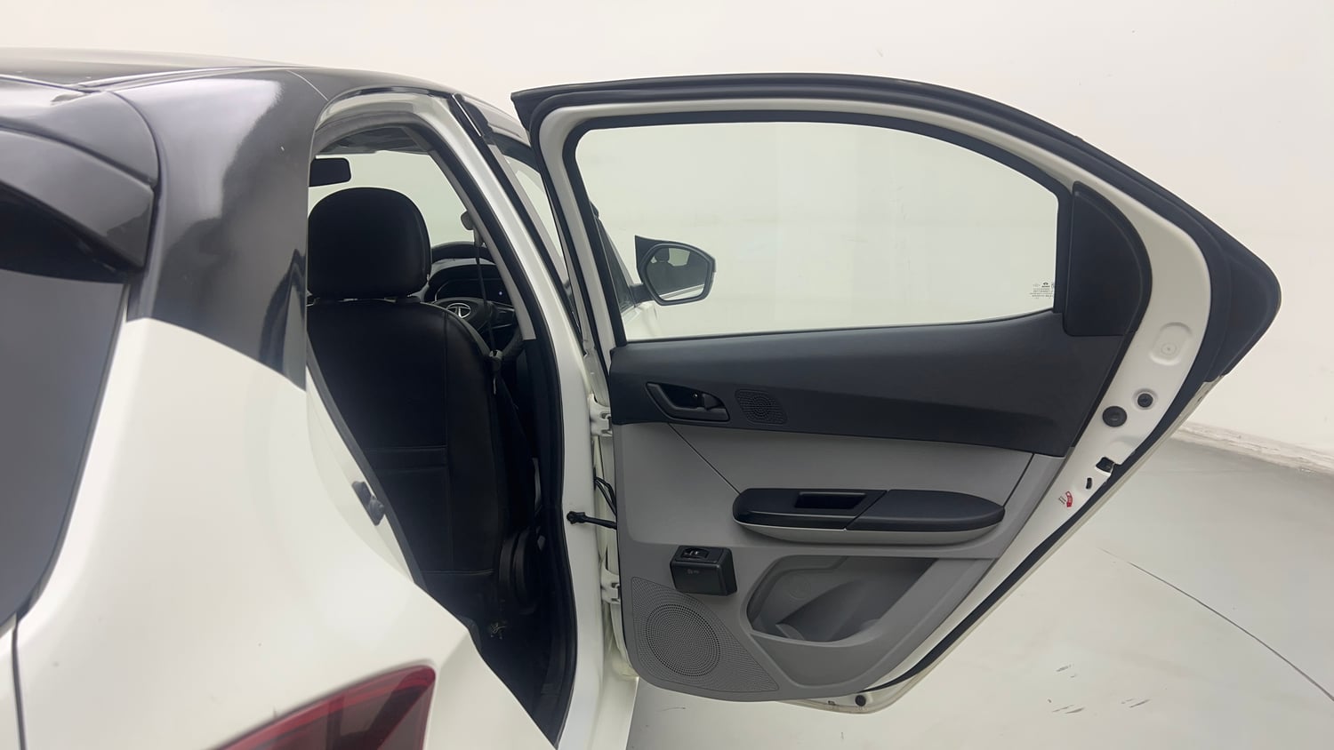 Used 2023 Tata Tiago XE Petrol Manual interior RIGHT REAR DOOR OPEN VIEW
