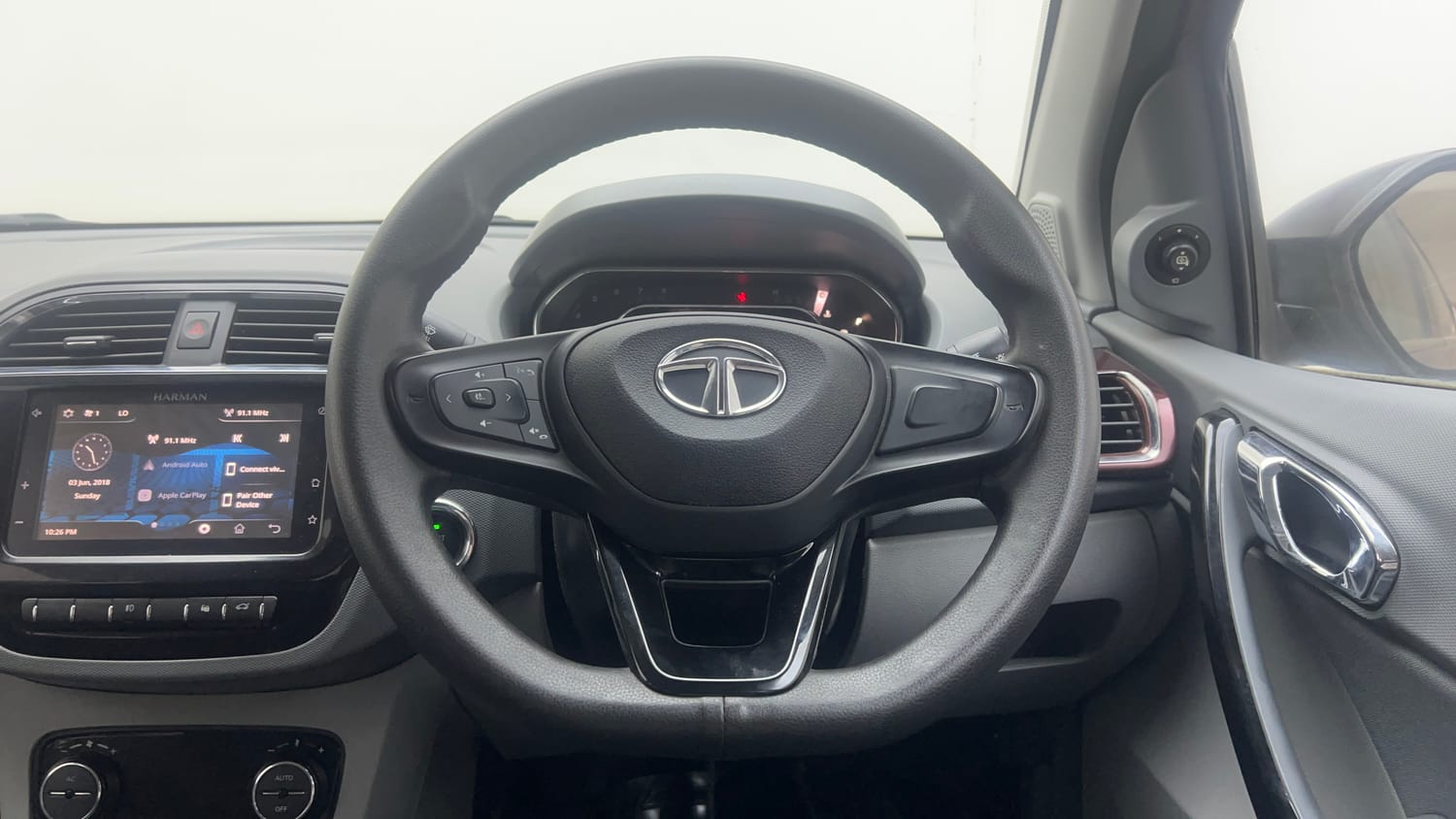 Used 2021 Tata Tigor XZA Plus Petrol Automatic interior STEERING VIEW