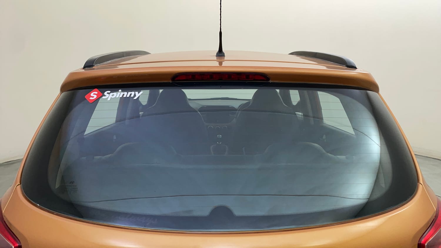 Used 2015 Hyundai Grand i10 Sportz 1.2 Kappa VTVT Petrol Manual exterior BACK WINDSHIELD VIEW
