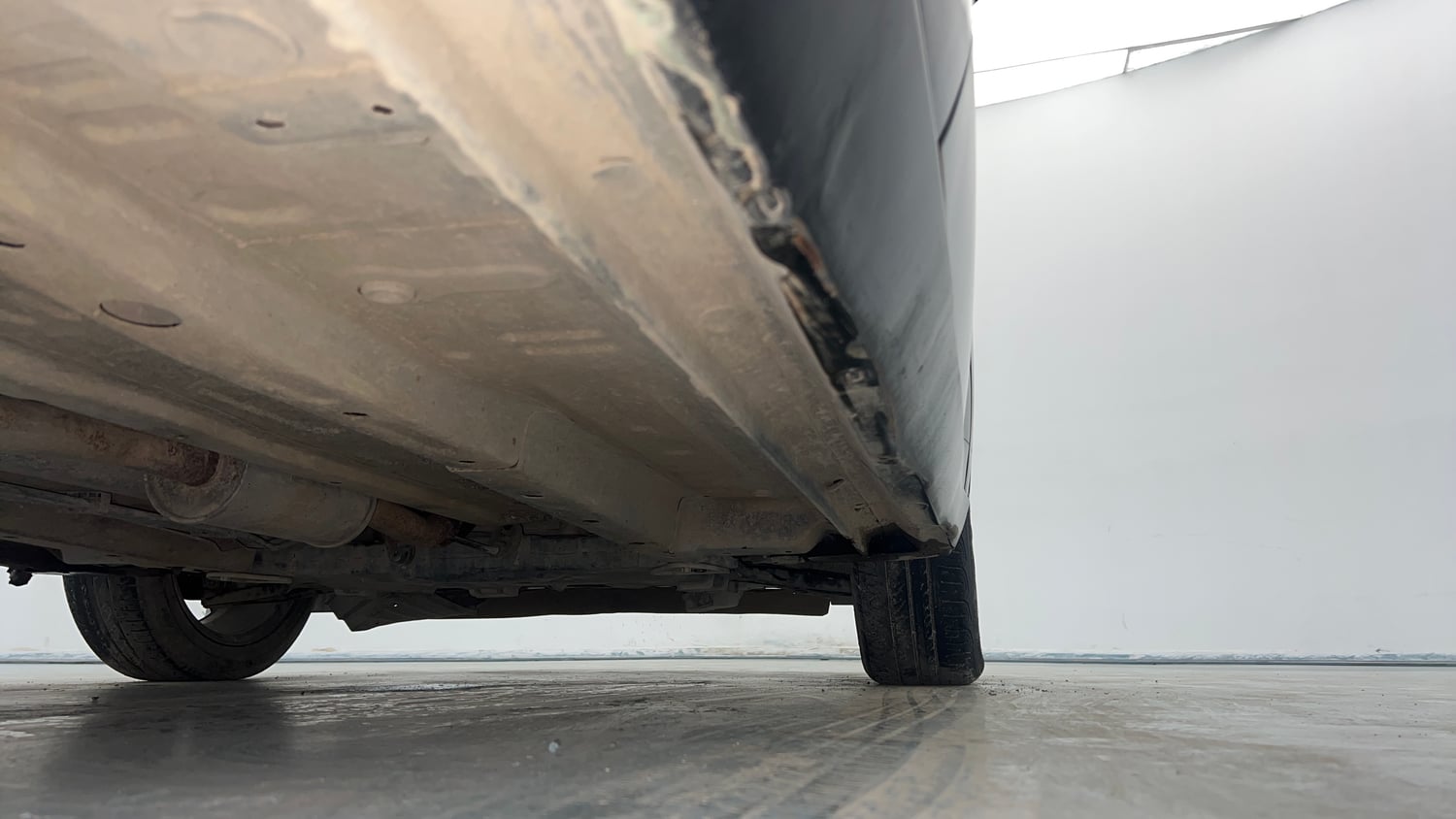 Used 2022 Tata Altroz XZ Plus Diesel Dark Edition Diesel Manual extra REAR RIGHT UNDERBODY VIEW