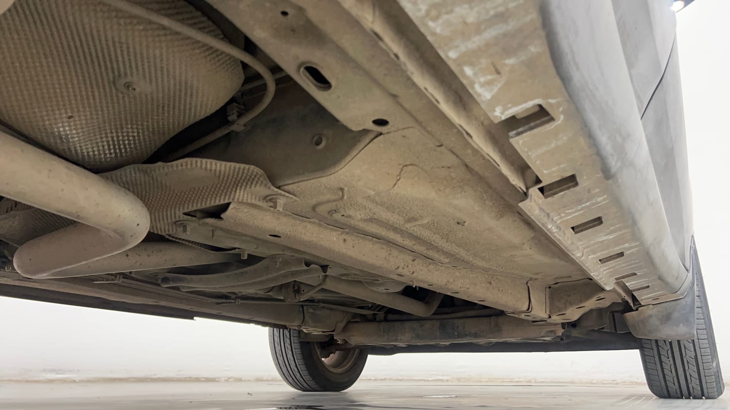 Used 2019 Ford EcoSport Titanium + 1.5L TDCi Diesel Manual extra REAR RIGHT UNDERBODY VIEW