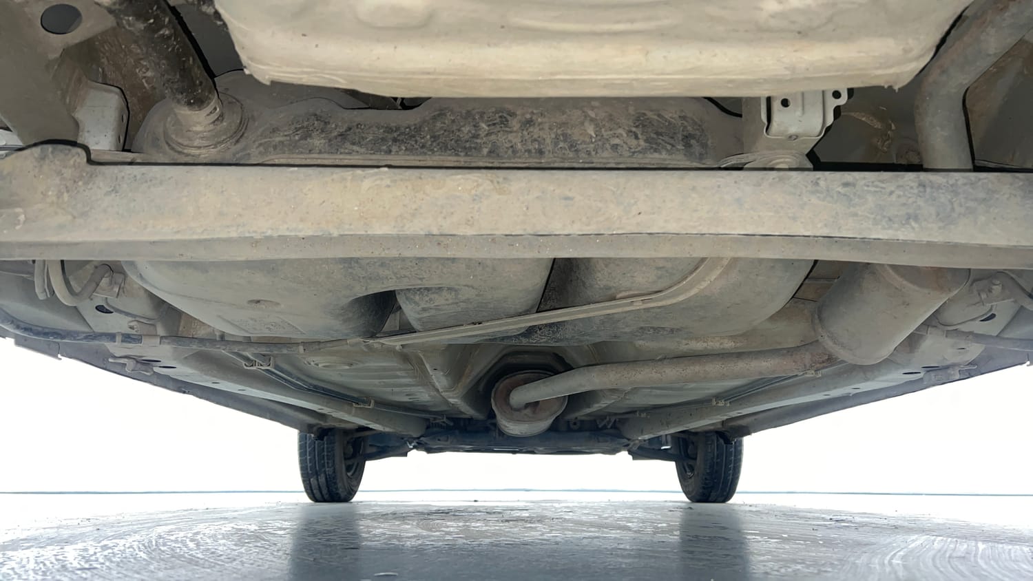 Used 2023 Maruti Suzuki Alto K10 VXi Plus Petrol Manual extra REAR UNDERBODY VIEW (TAKEN FROM REAR)