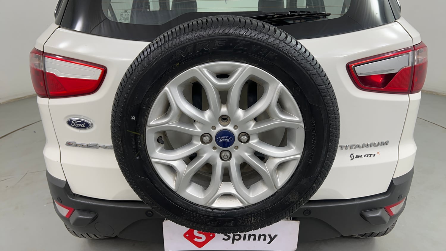 Used 2017 Ford EcoSport Titanium 1.5L Ti-VCT AT Petrol Automatic tyres SPARE TYRE VIEW