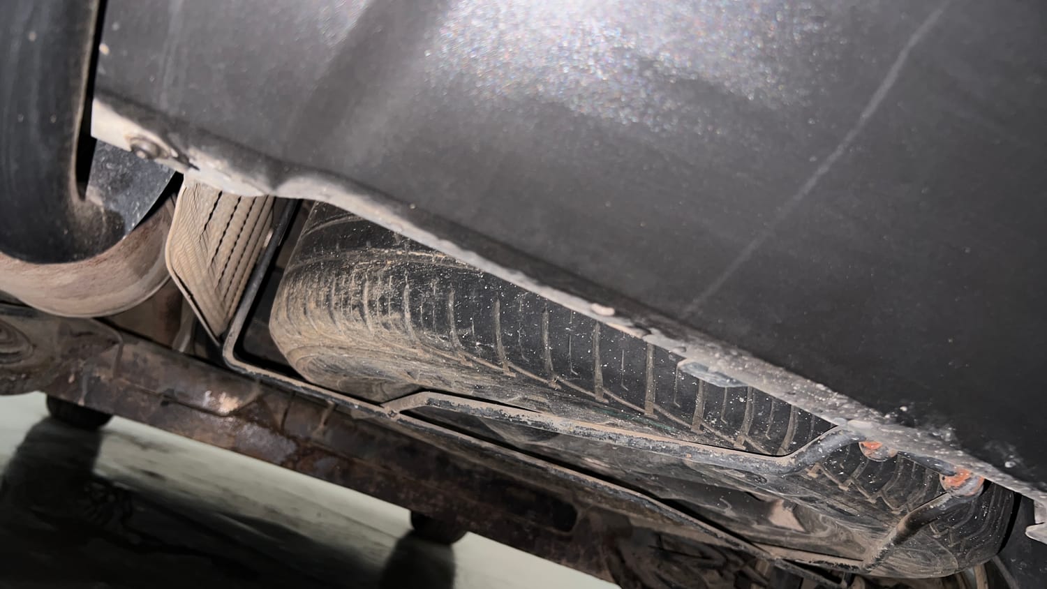 Used 2015 Renault Duster RxL Petrol Petrol Manual tyres SPARE TYRE VIEW