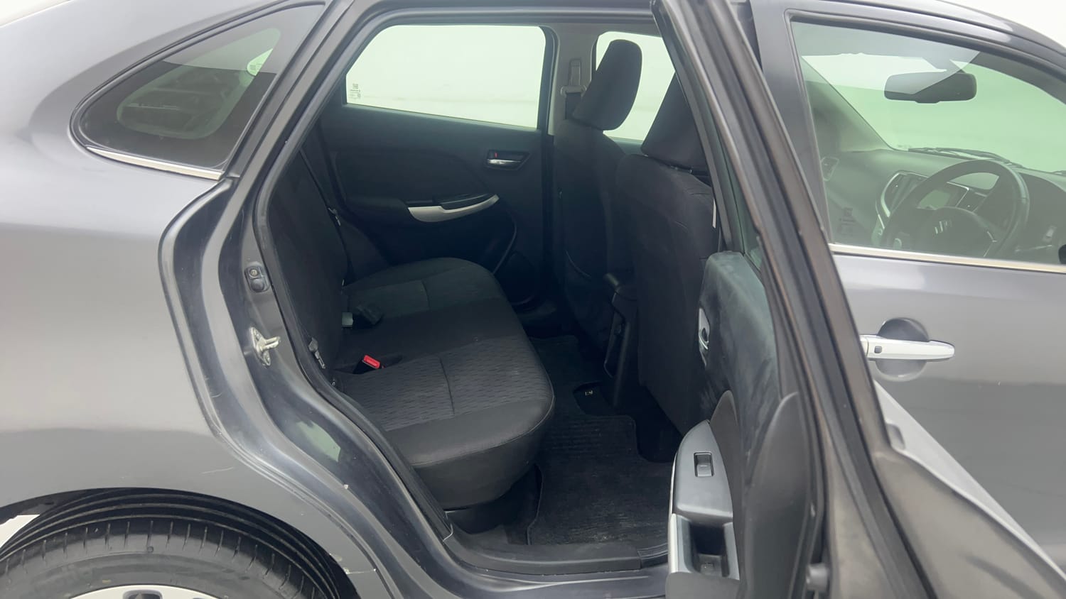 Used 2018 Maruti Suzuki Baleno Alpha 1.2 AT Petrol Automatic interior RIGHT SIDE REAR DOOR CABIN VIEW