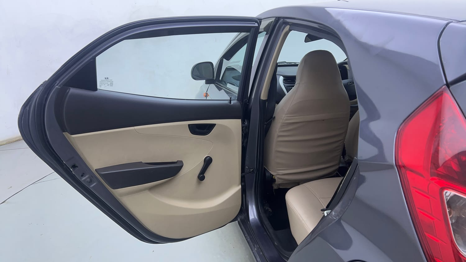 Used 2017 Hyundai Eon Era + Petrol Manual interior LEFT REAR DOOR OPEN VIEW