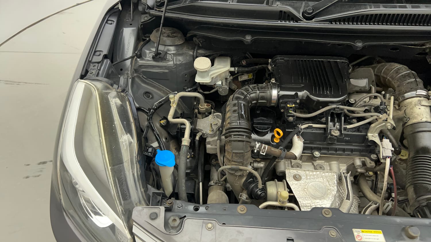 Used 2017 Maruti Suzuki Baleno RS 1.0 Petrol Manual engine ENGINE RIGHT SIDE VIEW