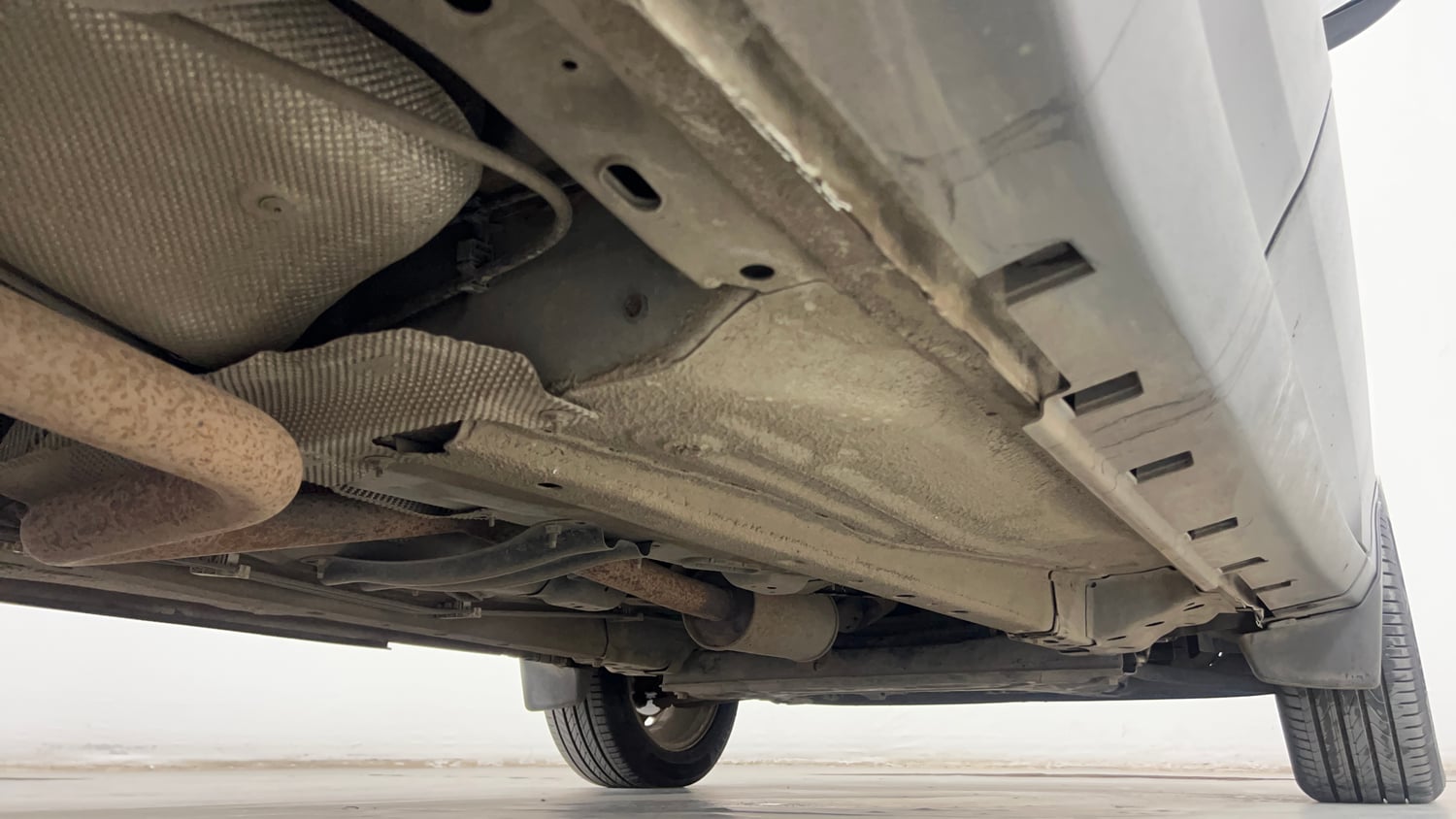 Used 2017 Ford EcoSport Titanium 1.5L Ti-VCT AT Petrol Automatic extra REAR RIGHT UNDERBODY VIEW