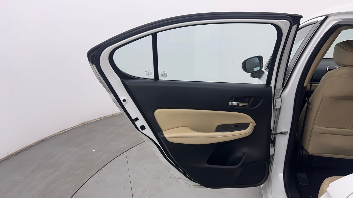 Used 2023 Honda City ZX Petrol CVT Petrol Automatic interior LEFT REAR DOOR OPEN VIEW