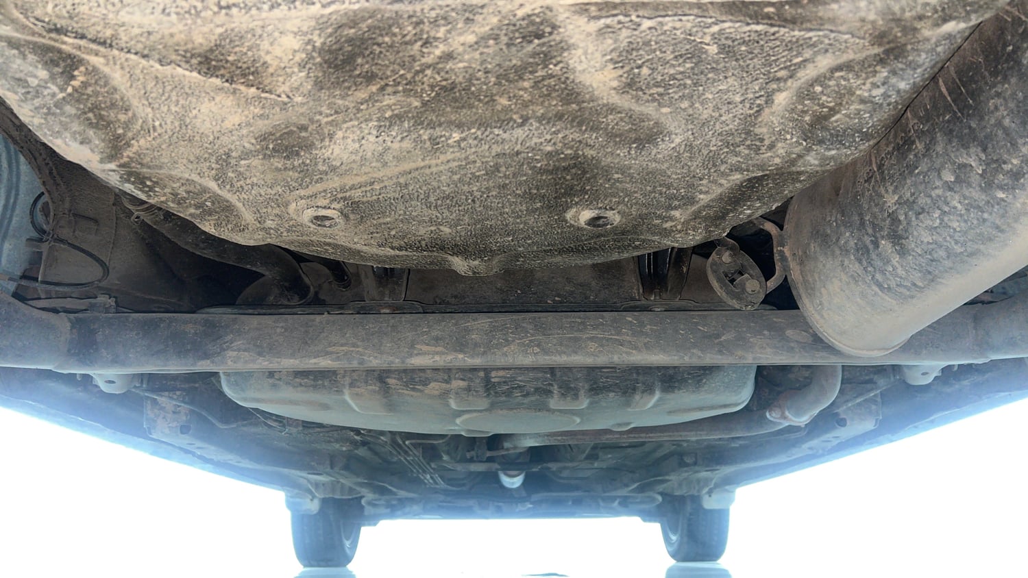 Used 2021 Tata Tigor XZA Plus Petrol Automatic extra REAR UNDERBODY VIEW (TAKEN FROM REAR)