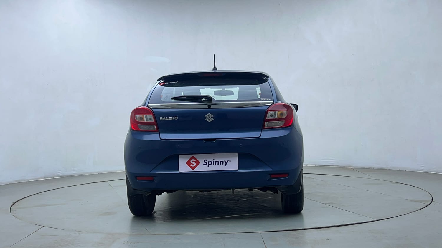 Used 2018 Maruti Suzuki Baleno Alpha Petrol+CNG (Outside Fitted) Cng Manual exterior BACK VIEW