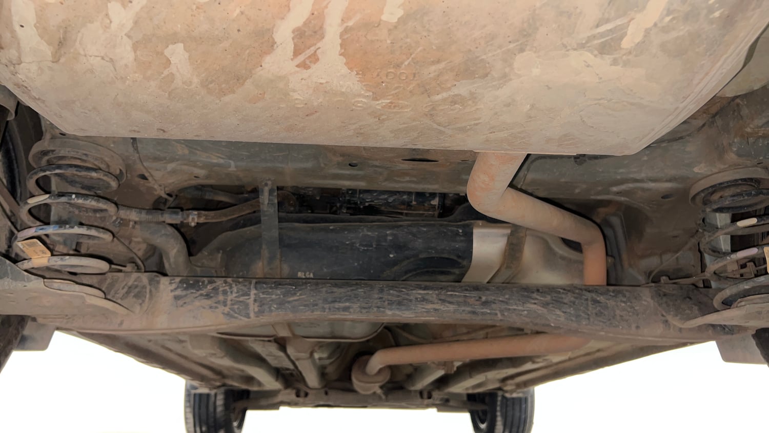 Used 2023 Hyundai Creta SX 1.5 Petrol Petrol Manual extra REAR UNDERBODY VIEW (TAKEN FROM REAR)