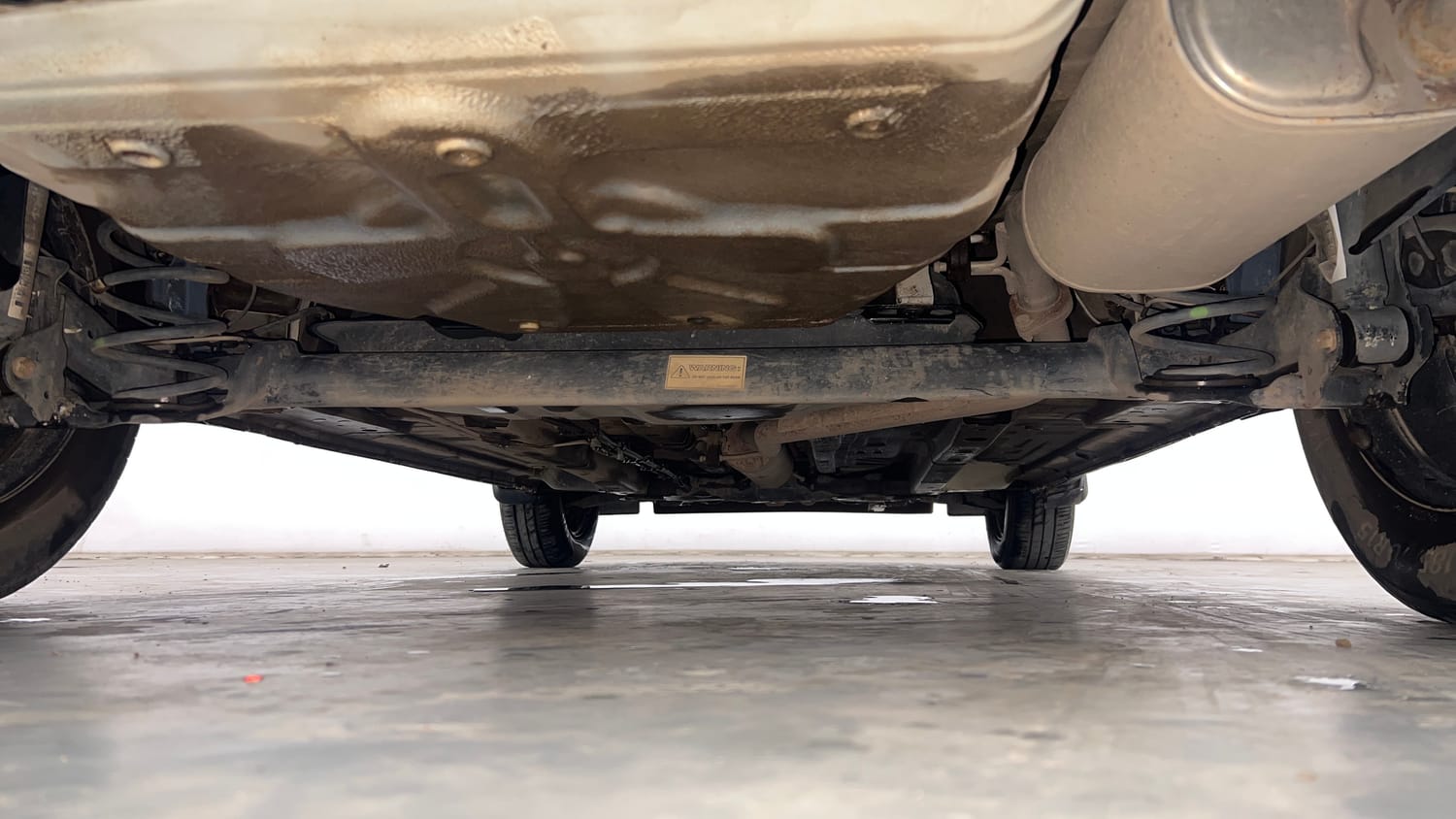 Used 2024 Tata Punch Adventure MT Petrol Manual extra REAR UNDERBODY VIEW (TAKEN FROM REAR)
